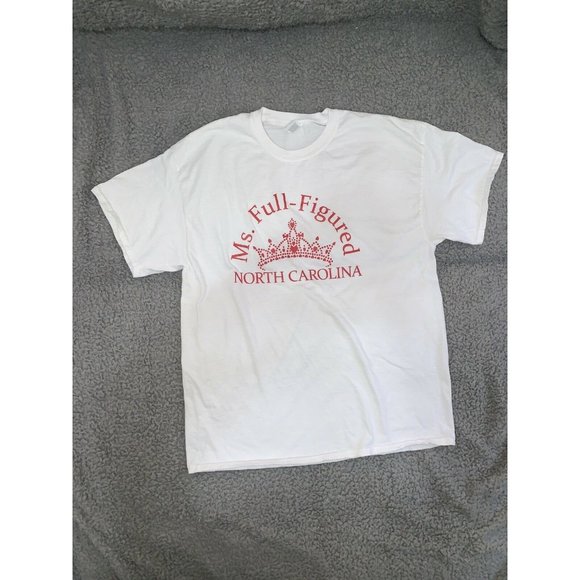 Bundle 5/$40 gildan shirt Ms. Full Figured North Carolina NWOT 3XL 100% cotton - Picture 2 of 6